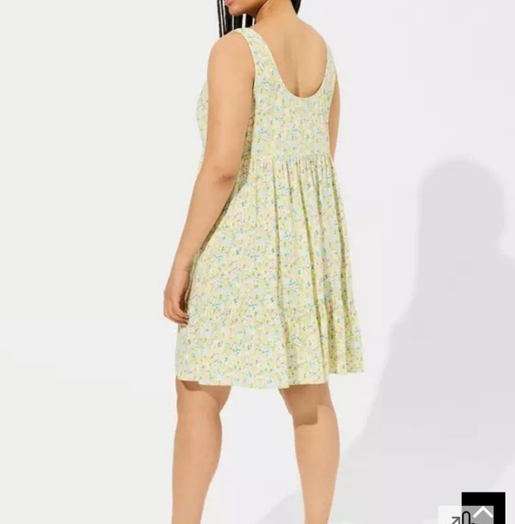 ⚘️Torrid 3x Mini Challis Tiered Tank Dress - Picture 2 of 4